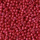 Glasperlen rocailles 11/0 (2mm) Cherry red